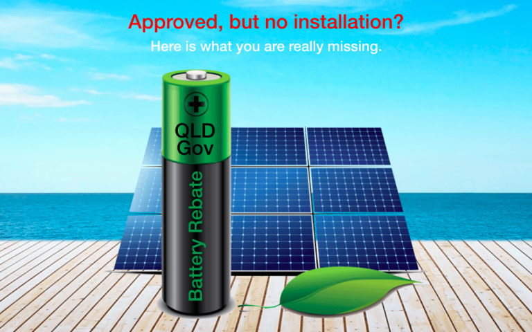 QLD Gov Battery rebate – Are you approved?