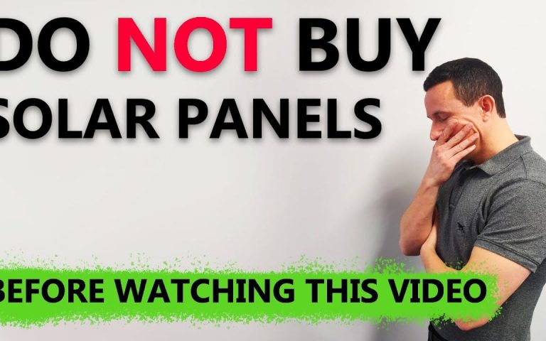 Video: Top 10 things to consider before buying solar panels
