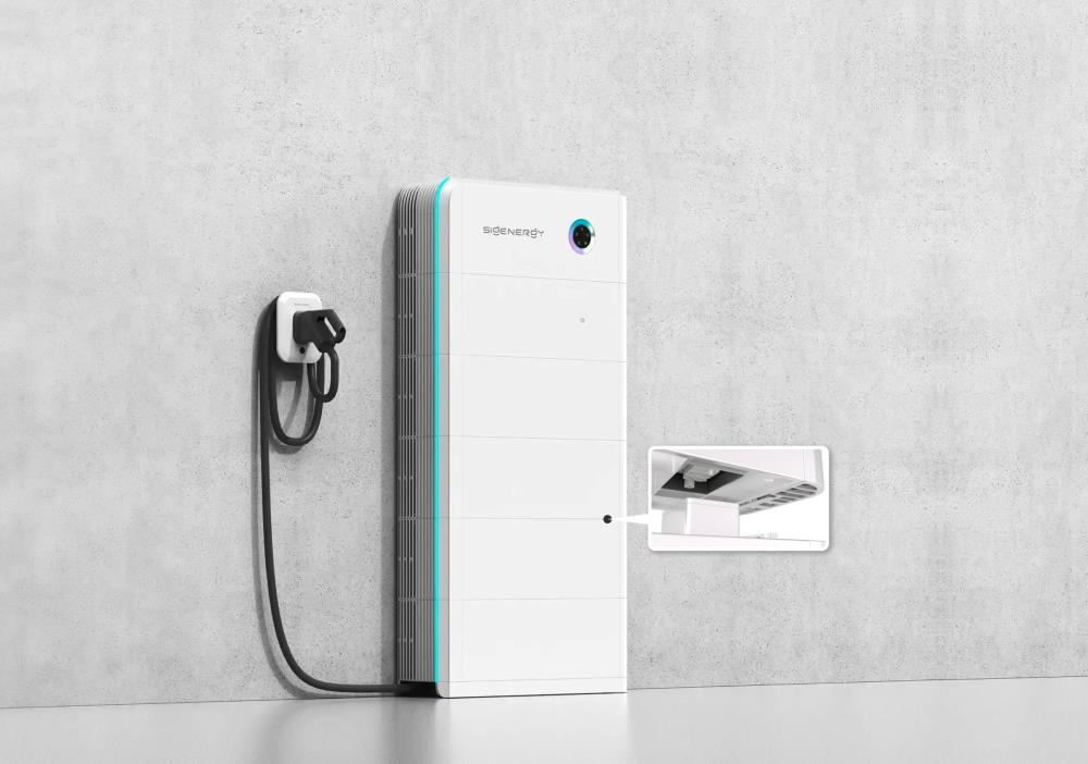 bidirectional charging in EV shown in the sig energy battery