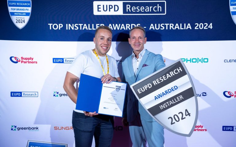 EUPD Best Solar Installer Award 2024