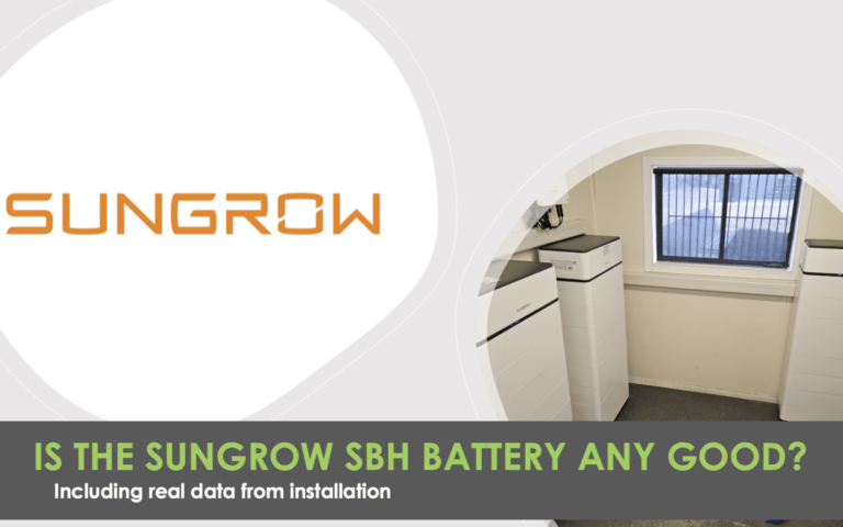 Sungrow SBH Battery Review