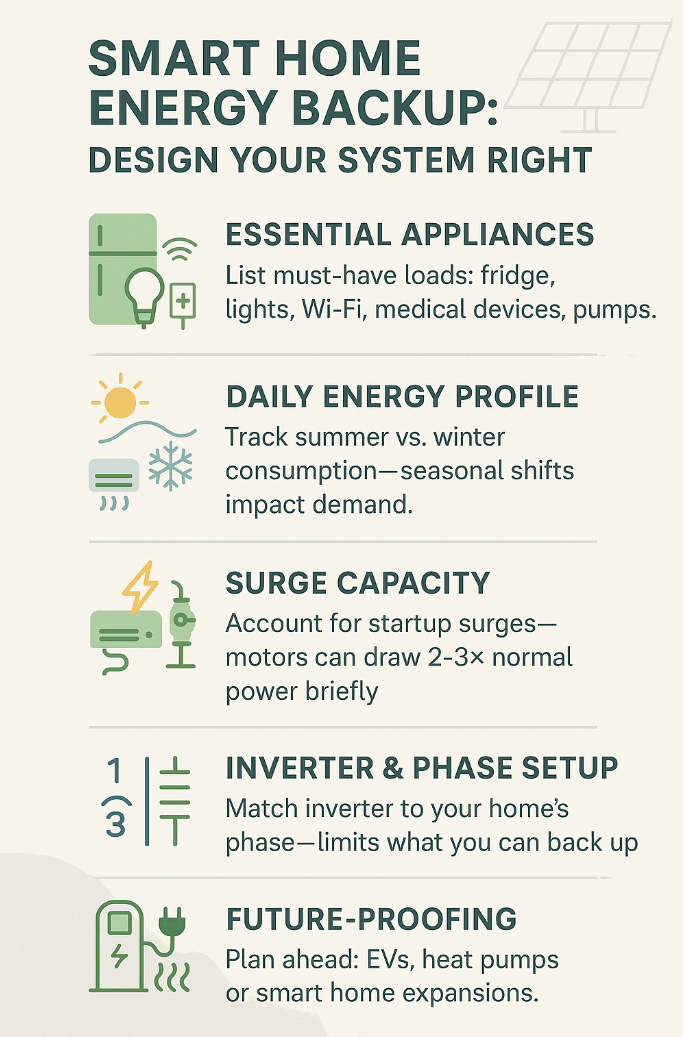 Smart Home Energy Backup