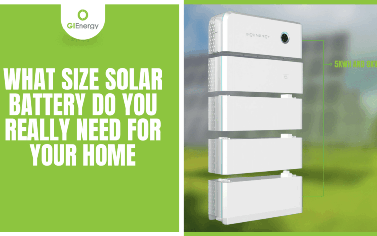 What Size Solar Battery Do You Really Need for Your Home