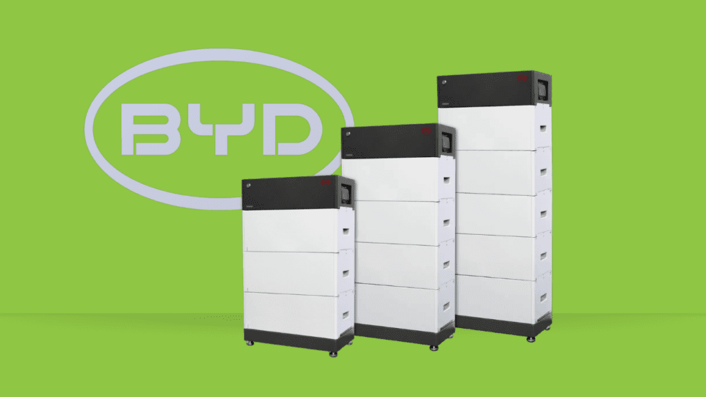 BYD Solar battery best solar battery in australia 2026