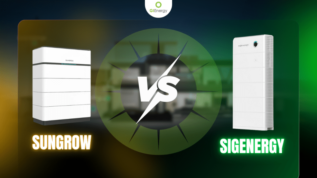 sungrow vs sigenergy best solar battery in australia