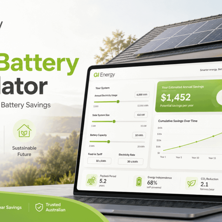Solar Battery Calculator Australia | Estimate Your Solar And Battery Savings