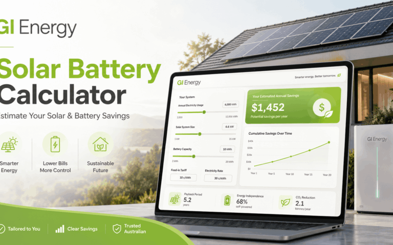 Solar Battery Calculator Australia | Estimate Your Solar And Battery Savings